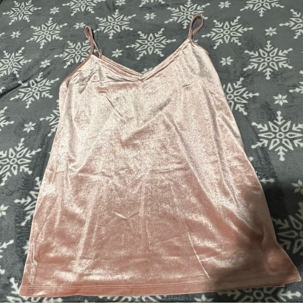 Velvet vneck